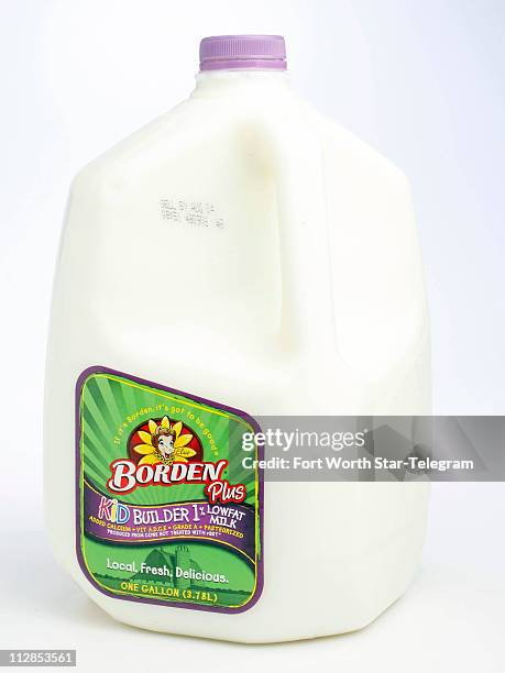 Borden Plus Kid Builder Lowfat milk.