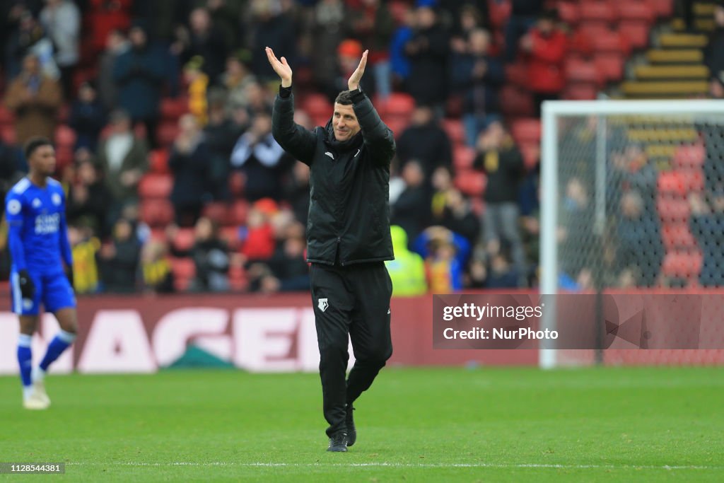 Watford FC v Leicester City - Premier League