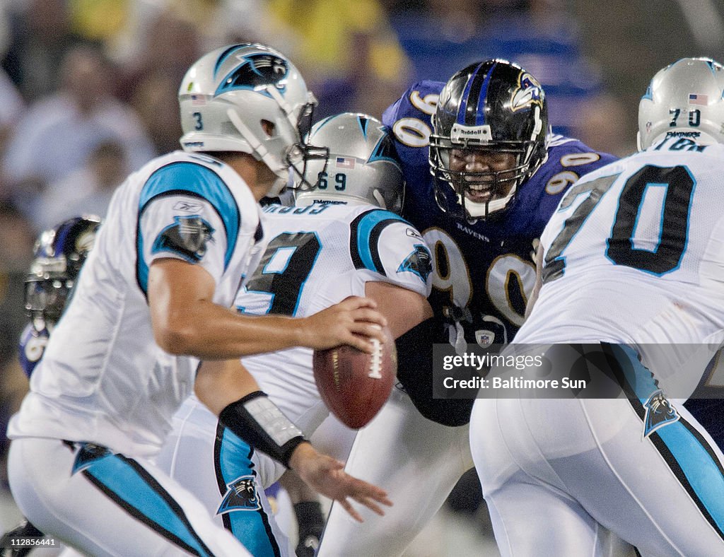 Panthers v. Ravens