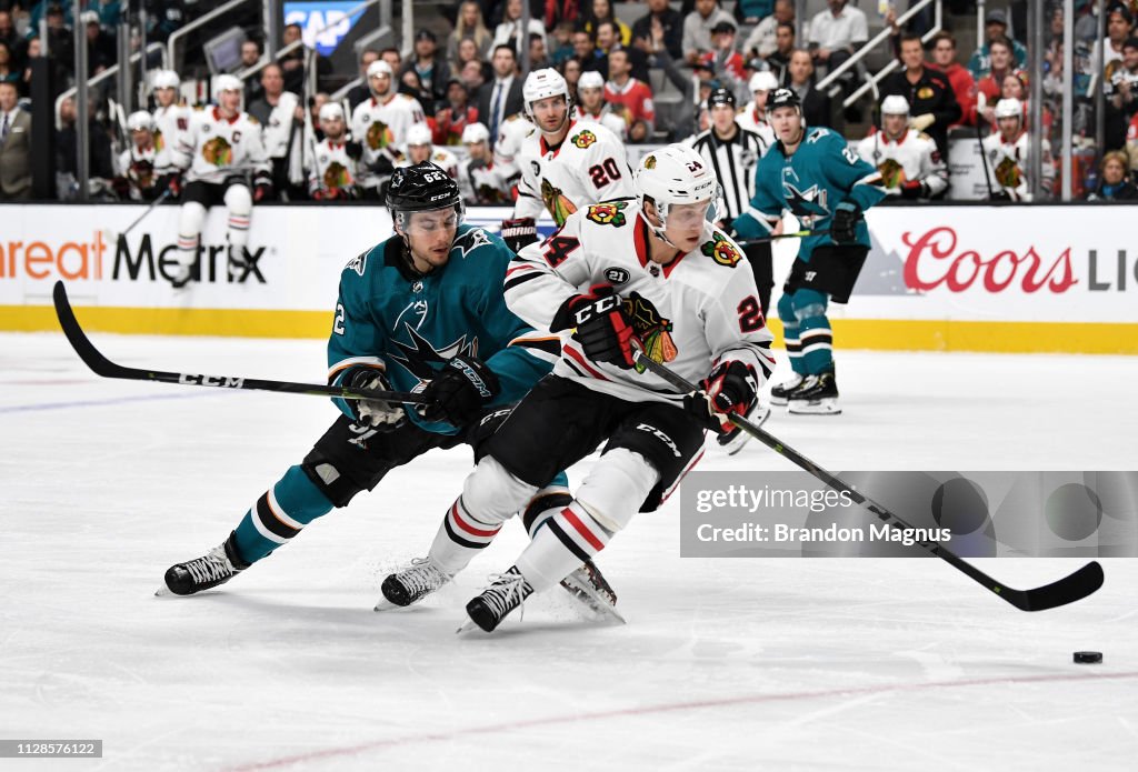 Chicago Blackhawks v San Jose Sharks