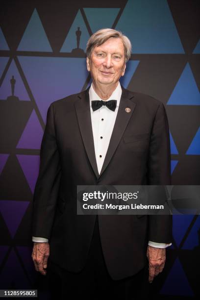 President of the Academy of Motion Picture Arts and Sciences, John Bailey, arrives at the Academy of Motion Picture Arts and Sciences' Scientific and...