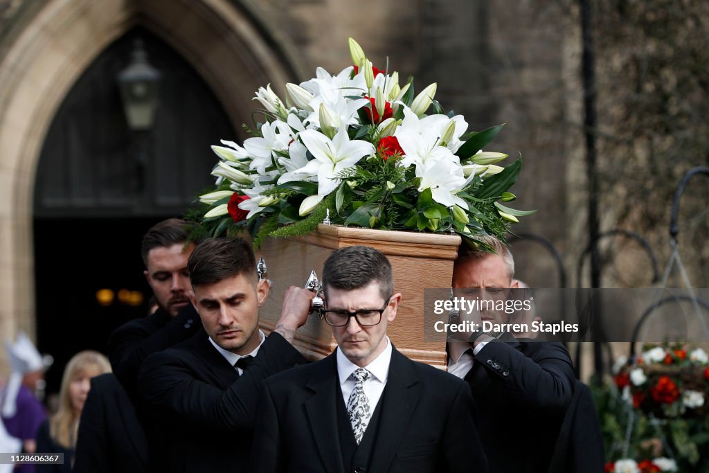 Funeral of 1966 World Cup Goalkeeper Gordon Banks
