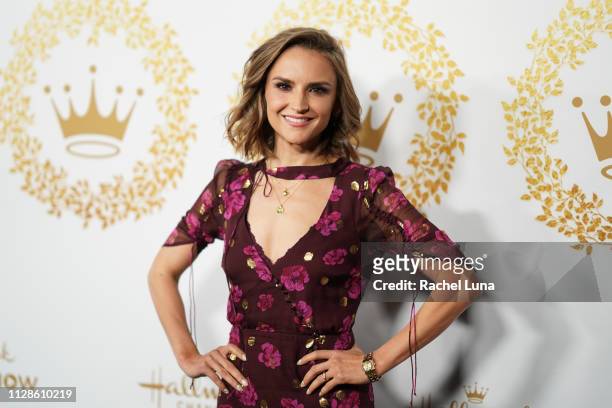 Rachael Leigh Cook attends Hallmark Channel And Hallmark Movies And Mysteries 2019 Winter TCA Tour at Tournament House on February 09, 2019 in...
