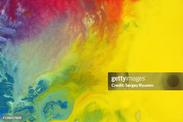 acrylic abstract background - color blocking stock-fotos und bilder