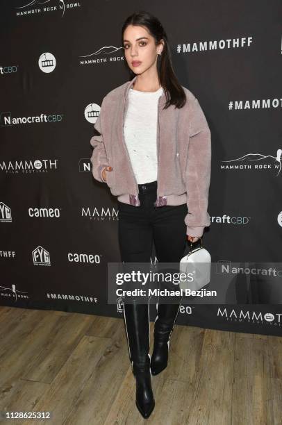 Adelaide Kane attends 2nd Annual Mammoth Film Festival on February 07, 2019 in Mammoth, California.