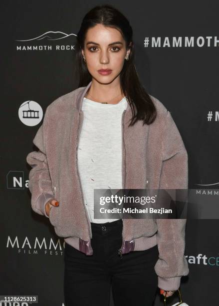 Adelaide Kane attends 2nd Annual Mammoth Film Festival on February 07, 2019 in Mammoth, California.