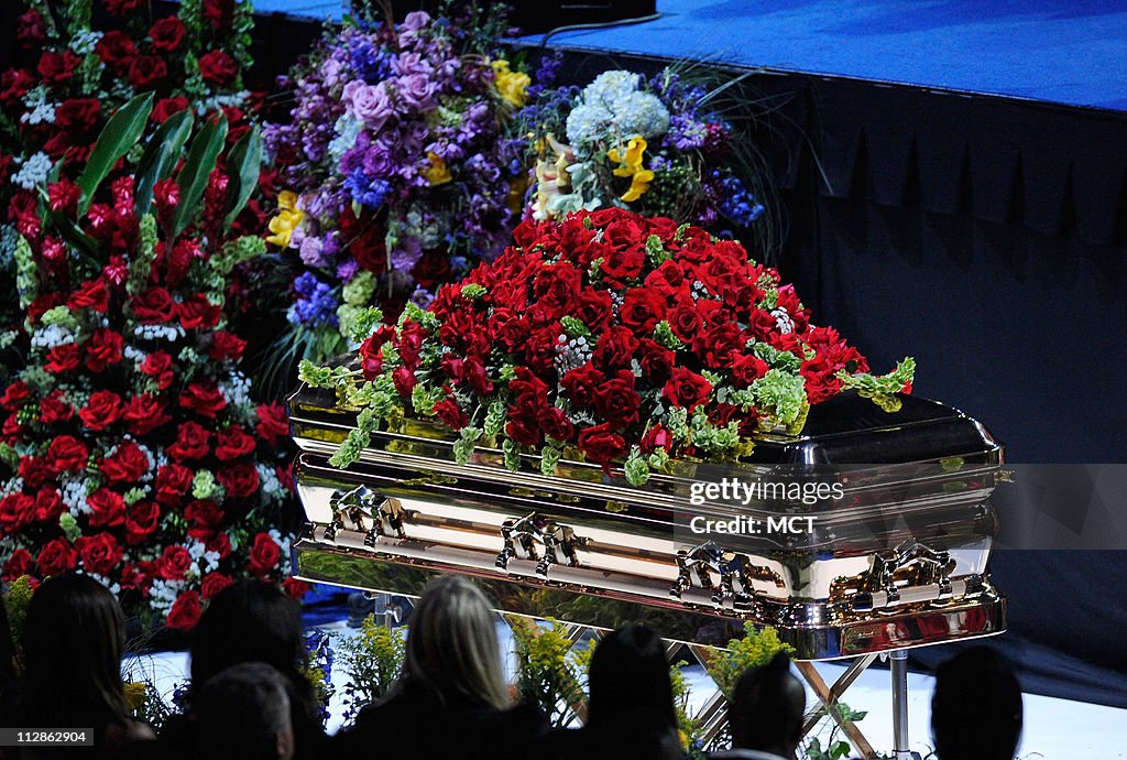 MICHAEL JACKSON FUNERAL