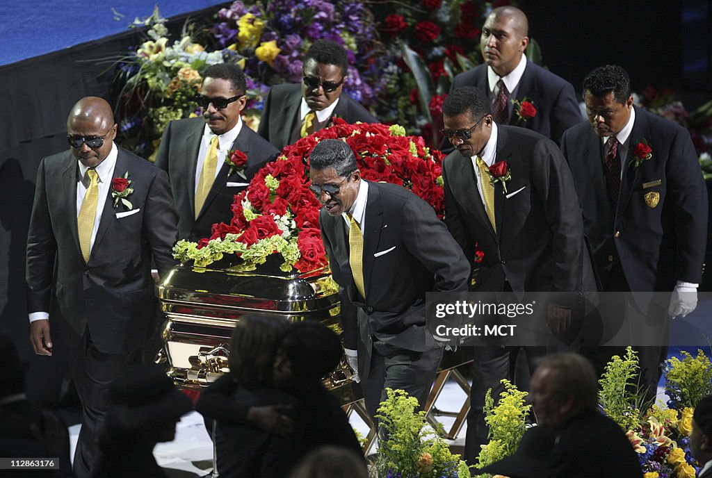 MICHAEL JACKSON FUNERAL