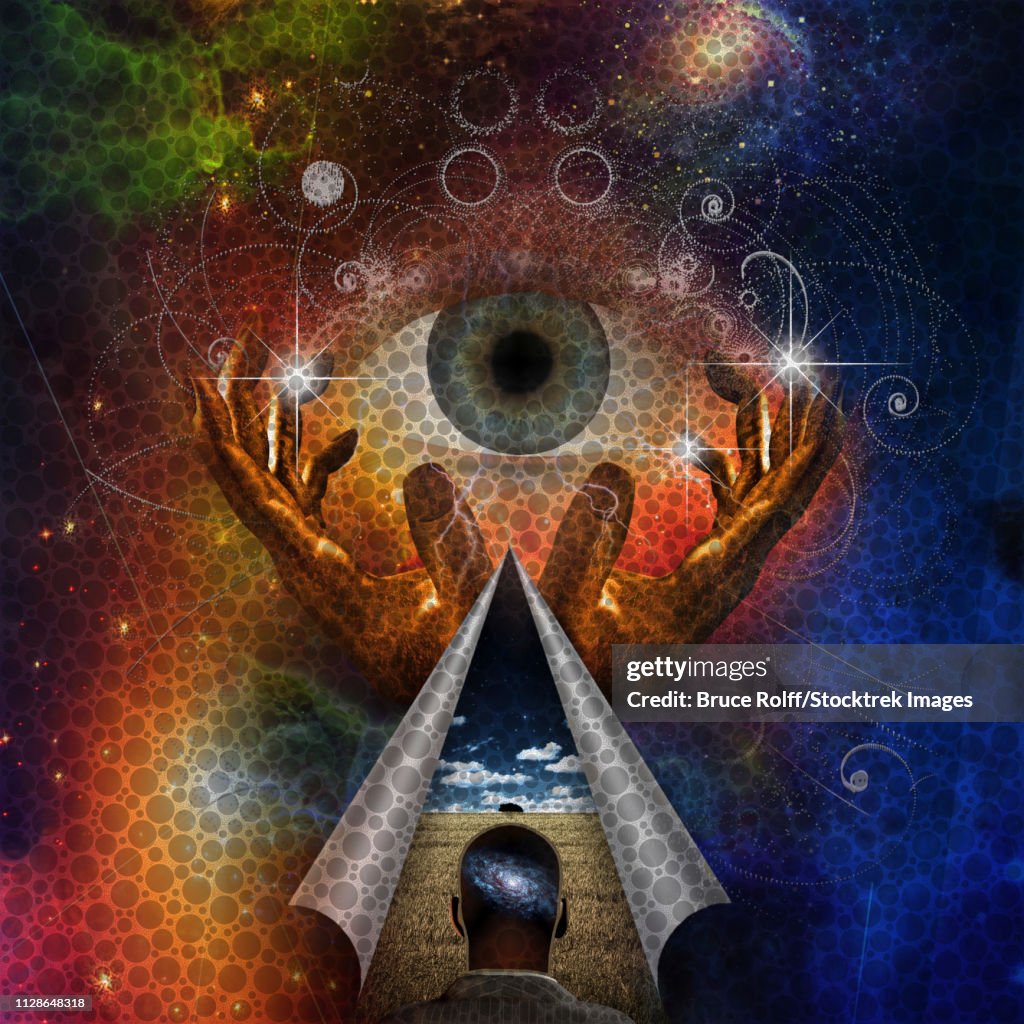 Faith Abstract Abstract Painting Human Thoughts Faith In God 3d Rendering High-Res ...