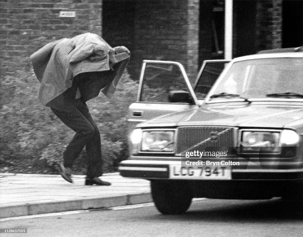 John Stonehouse Leaves Norwich Prison