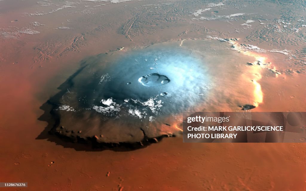 Olympus Mons, illustration