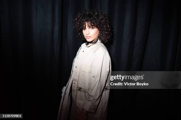 Tal Benyerzi attends the Shiatzy Chen show as part of the Paris Fashion Week Womenswear Fall/Winter 2019/2020 on March 4, 2019 in Paris, France.