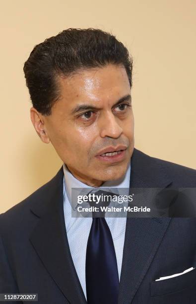 Fareed Zakaria attends the Camelot' Benefit Concert for Lincoln Center Theater After Party at David Geffen Hall on March 4, 2019 in New York City.