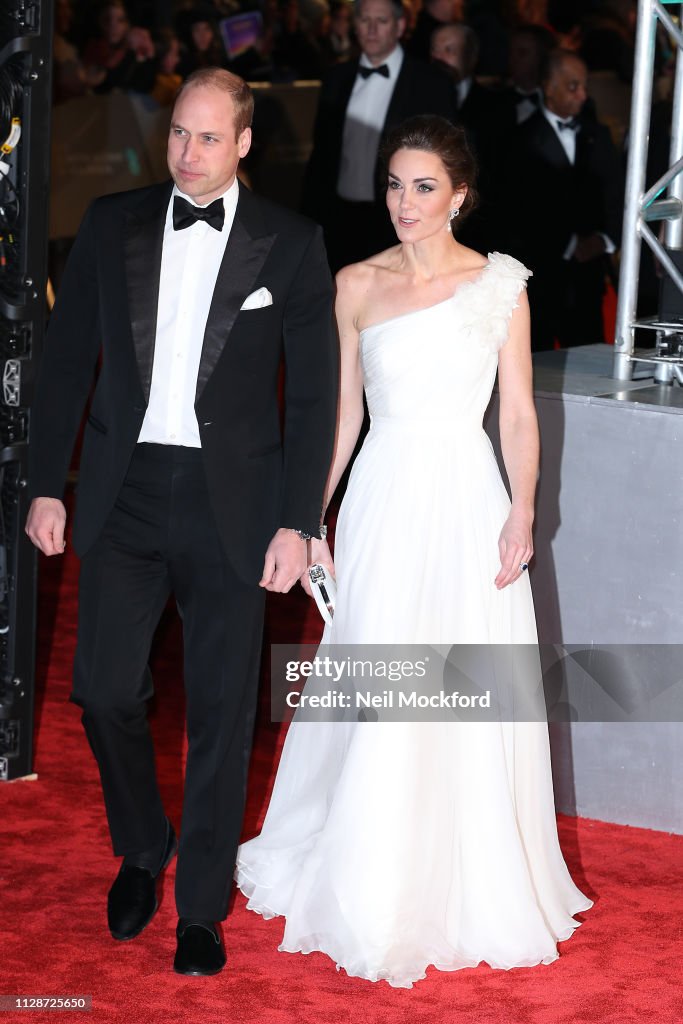 EE British Academy Film Awards - Red Carpet Arrivals