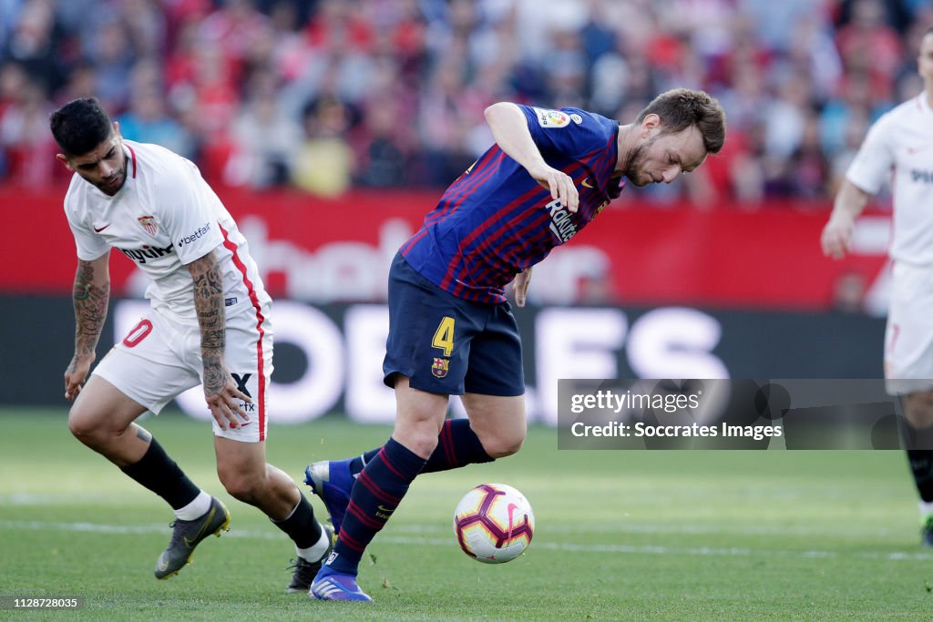 Sevilla v FC Barcelona - La Liga Santander