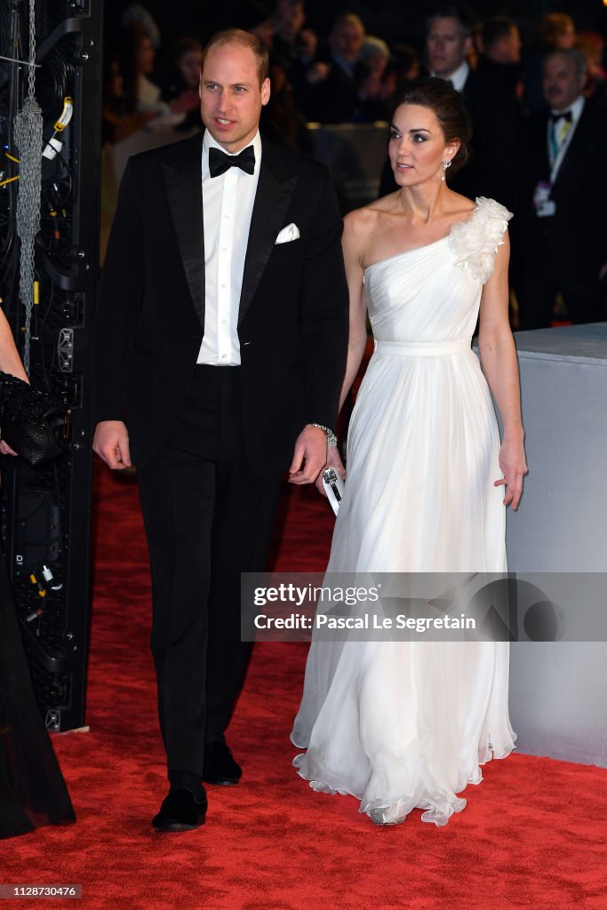 EE British Academy Film Awards - Red Carpet Arrivals