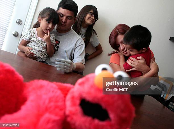 Staff Sgt. Ramon Padilla of the 173rd Airborne, shown here with his family Emily Padilla, 3; Ramon Padilla; Melissa Padilla, 14; Judith Padilla; and...