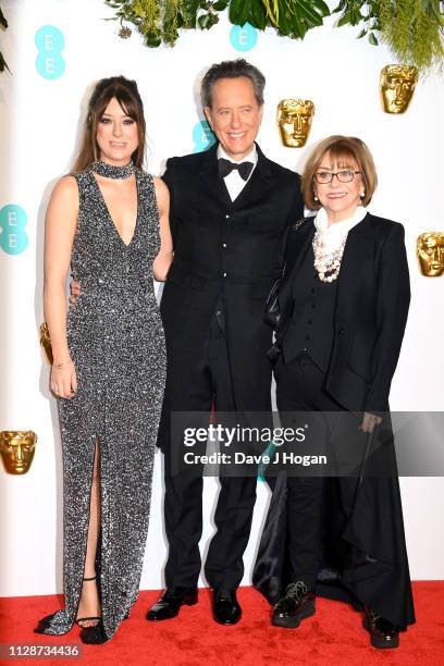 Richard E. Grant and Joan Washington attends the EE British Academy Film Awards at Royal Albert Hall on February 10, 2019 in London, England.