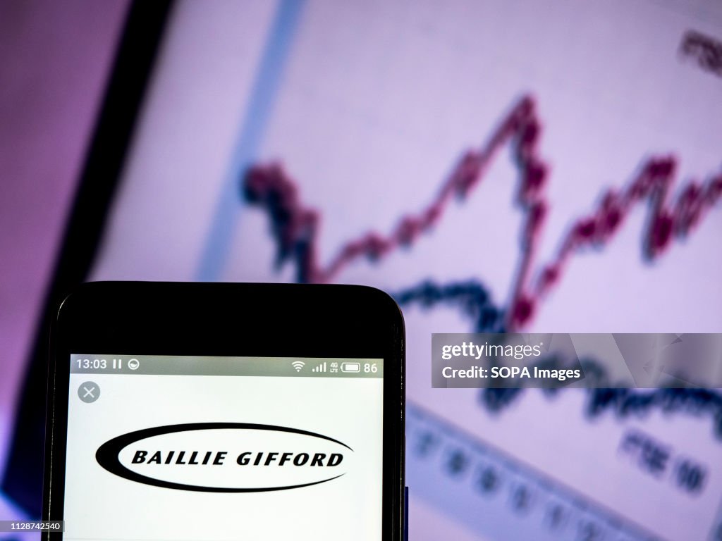 Baillie Gifford & Co. Private Company logo seen displayed on