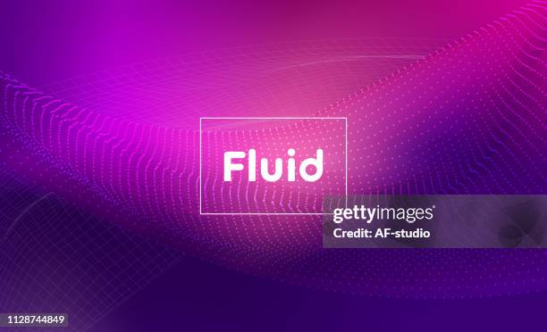 abstrakte flüssige hintergrund - stereoskopische photographie stock-grafiken, -clipart, -cartoons und -symbole