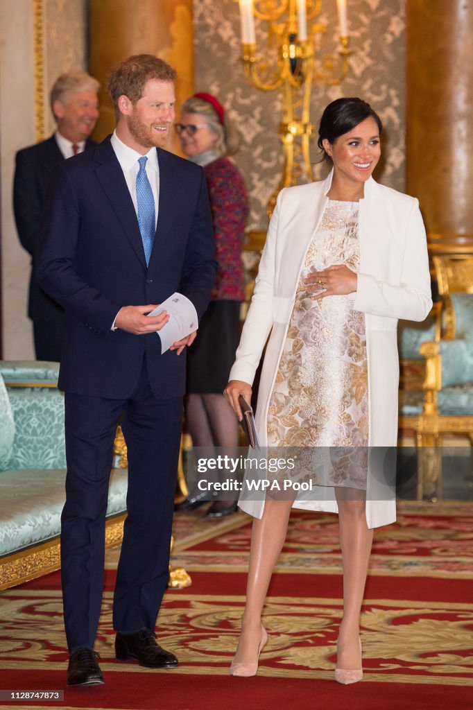 Queen Elizabeth II Marks The Fiftieth Anniversary Of The Investiture Of The Prince of Wales