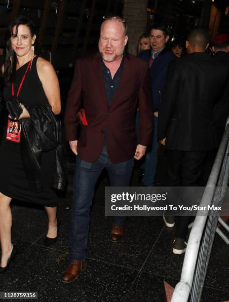 Joss Whedon is seen on March 4, 2019 in Los Angeles, CA.