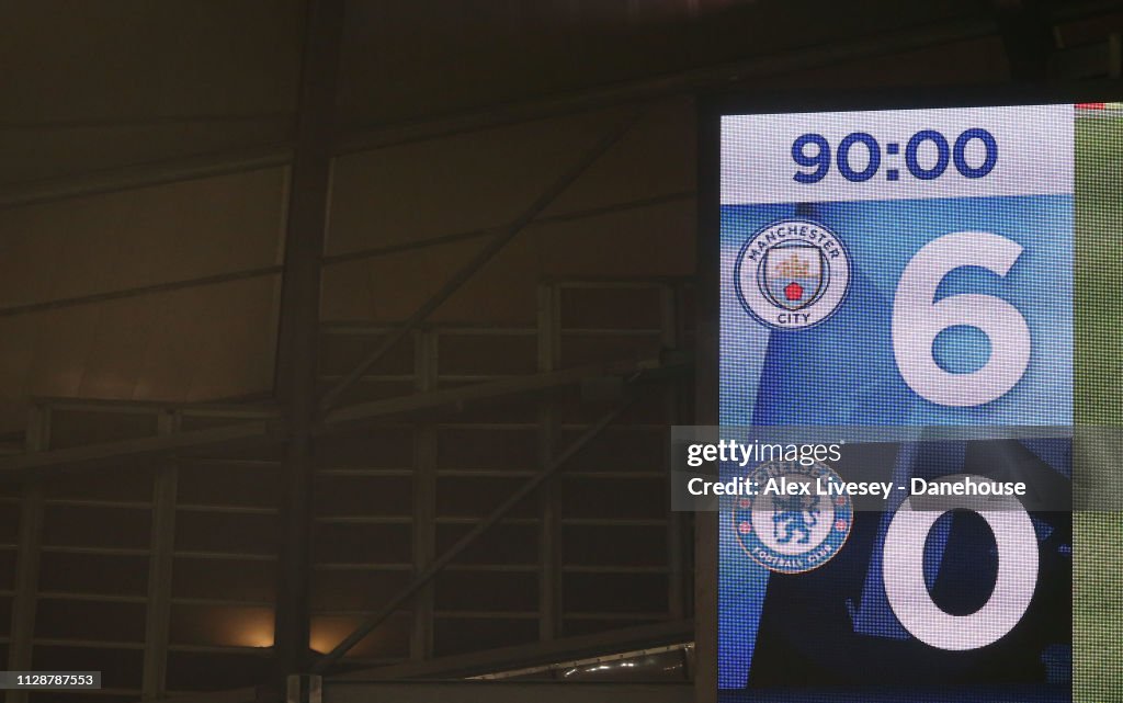Manchester City v Chelsea FC - Premier League