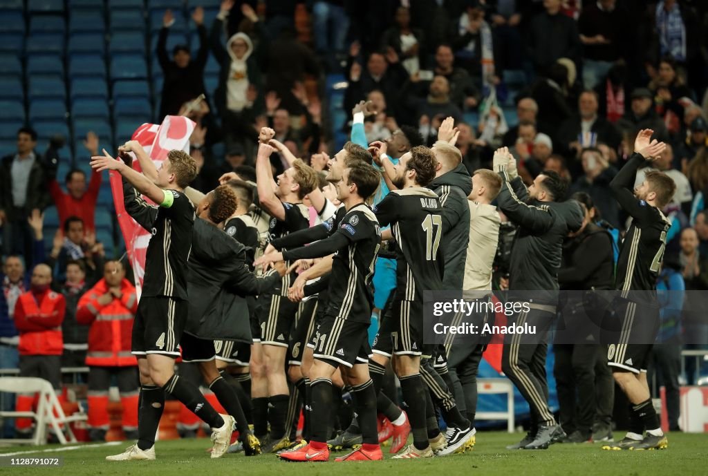 Real Madrid vs Ajax - UEFA Champions League