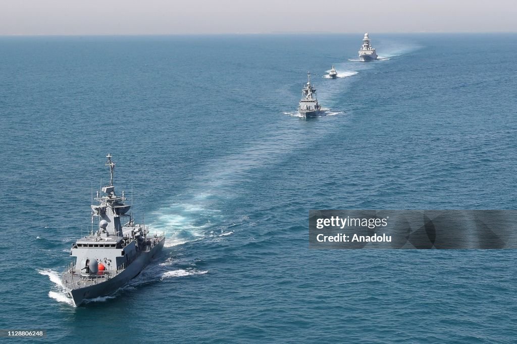 Joint Qatar and Italy naval drill in Qatar