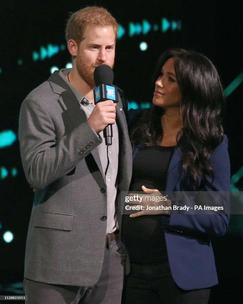 Duke of Sussex at WE Day UK
