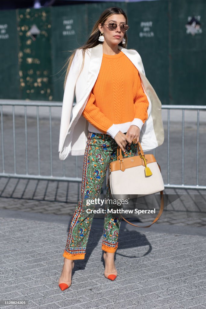 Street Style - New York Fashion Week February 2019 - Day 4