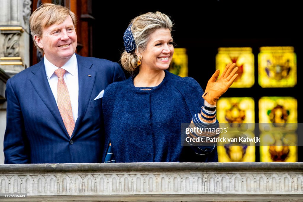 King Willem-Alexander and Queen Maxima Of The Netherlands Visit Bremen, Germany