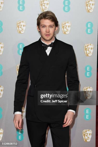 Joe Alwyn attends the EE British Academy Film Awards at Royal Albert Hall on February 10, 2019 in London, England.