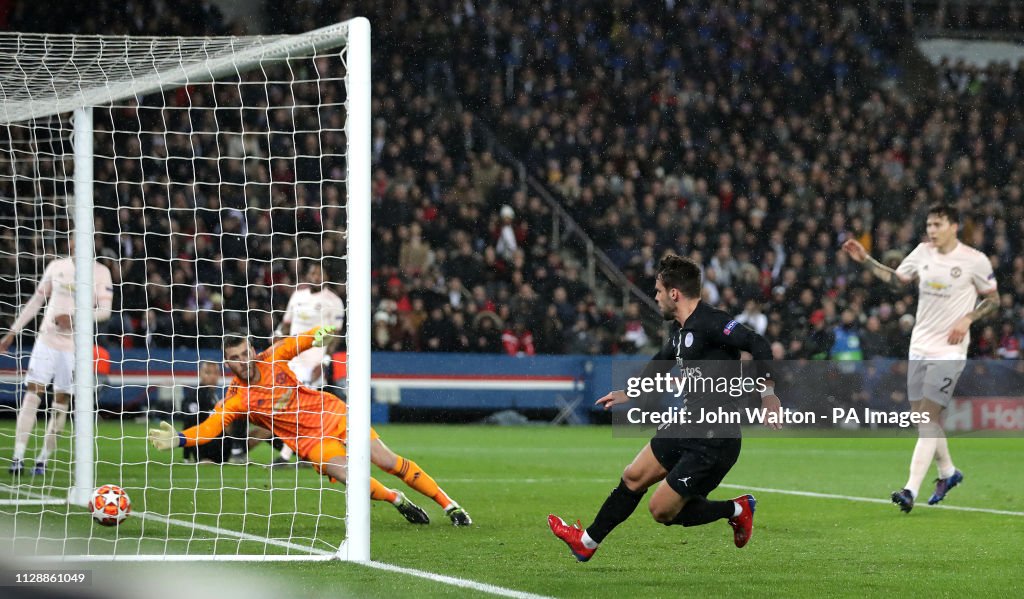 Paris Saint-Germain v Manchester United - UEFA Champions League - Round of 16 - Second Leg - Parc des Princes