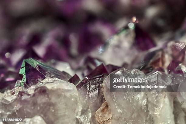 amethyst - quartz stock-fotos und bilder