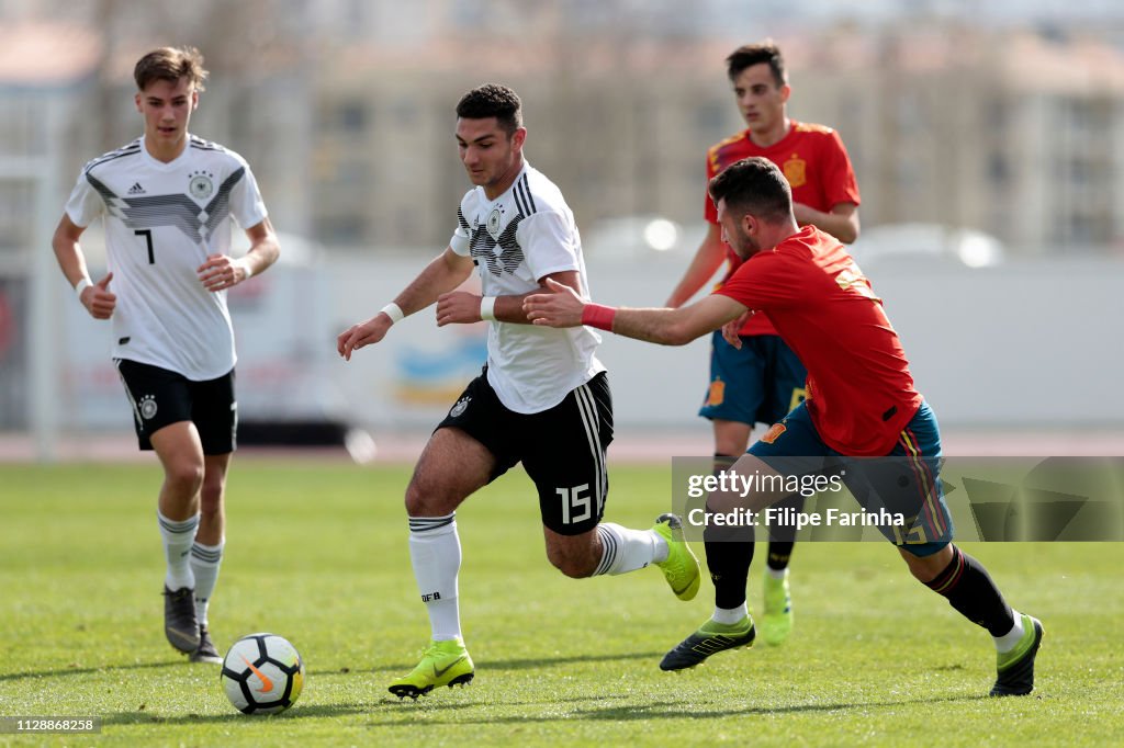U17 Spain v U17 Germany- U17-Juniors Algarve Cup
