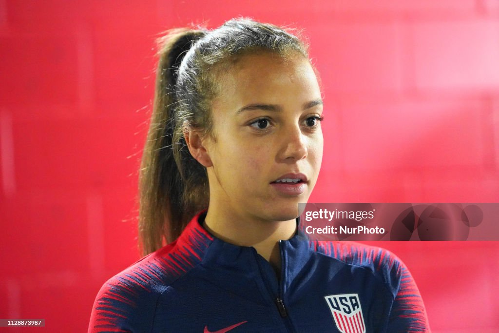 Training and Media availability - SheBelieves Cup 2019