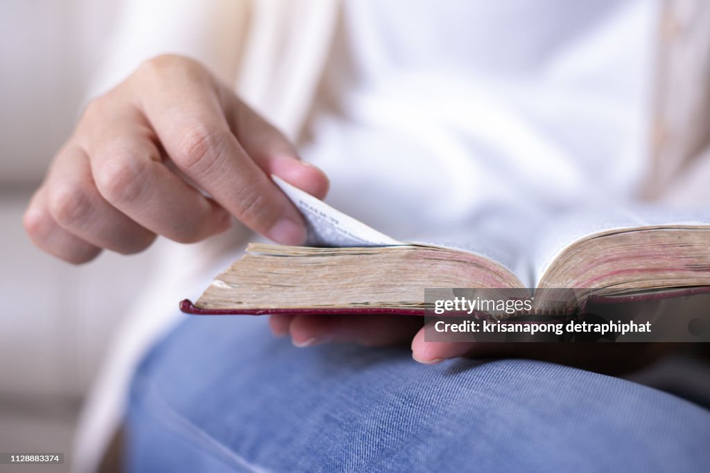 Women reading the Holy Bible