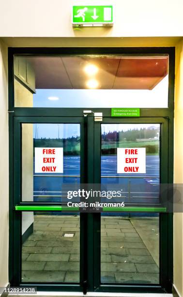 Fire Exit Doors Photos and Premium High Res Pictures - Getty Images