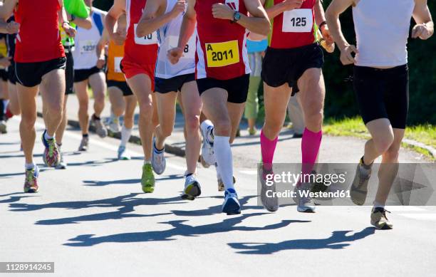 half marathon, runner - half marathon stock pictures, royalty-free photos & images
