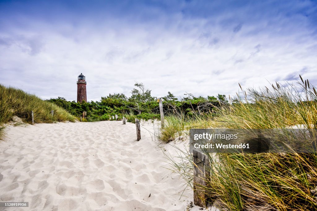 Germany, Mecklenburg-Western Pomerania, Zingst, Lighthouse Darsser Ort