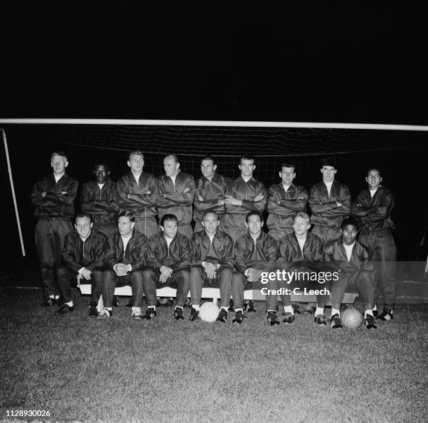 The Rest of the World Team which will take part in a match against England to celebrate the 100th anniversary of The Football Association at Wembley...