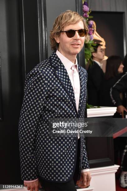 Beck attends the 61st Annual Grammy Awards at Staples Center on February 10, 2019 in Los Angeles, California.