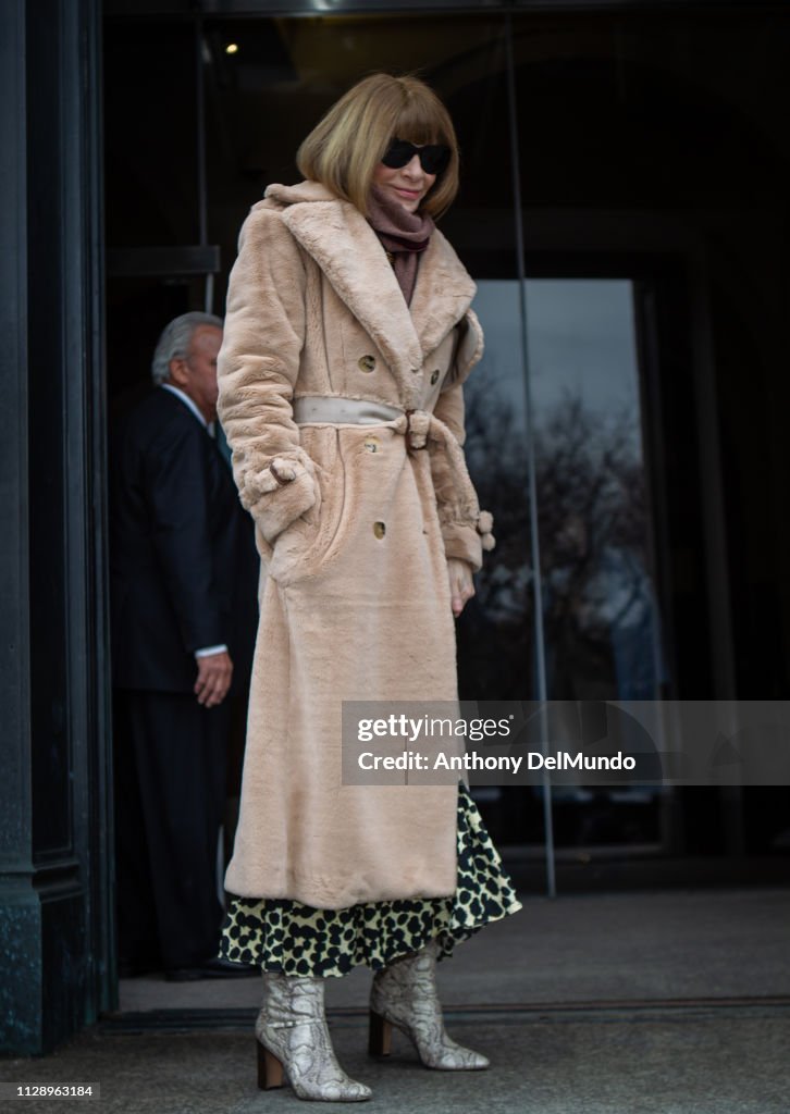 Street Style - New York Fashion Week February 2019 - Day 5