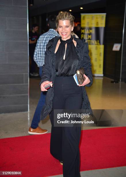 Actress Beth Toussaint attends the 2019 Miami Film Festival 'RATTLESNAKES' Screening at Silverspot Cinema - Downtown Miami on March 6, 2019 in Miami,...