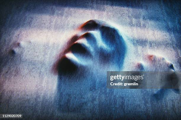 ghost-gesicht - scary face stock-fotos und bilder