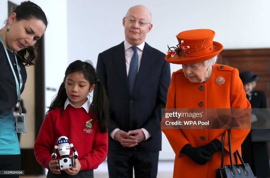 Queen Elizabeth II Visits The Science Museum