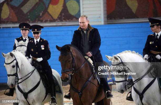 Putin Cal 181 Vladimir Putin Horse Stock Photos, High-Res Pictures, and Images ...
