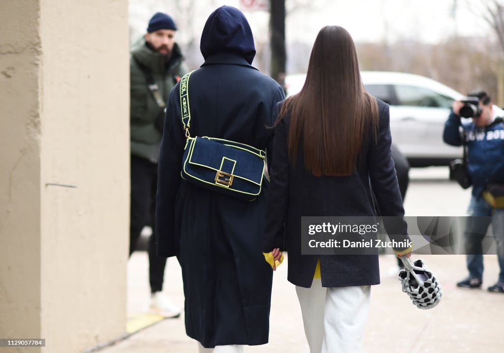 Street Style - New York Fashion Week February 2019 - Day 5