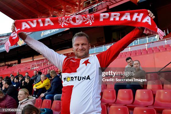 Slavia Prague supporters with 50 Kč charity tickets The Business Case for Sports Philanthropy